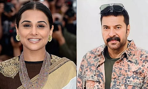 ''பாலிவுட் சூப்பர் ஸ்டார்களால் மம்மூட்டியை போல நடிக்க முடியாது" - வித்யா பாலன்