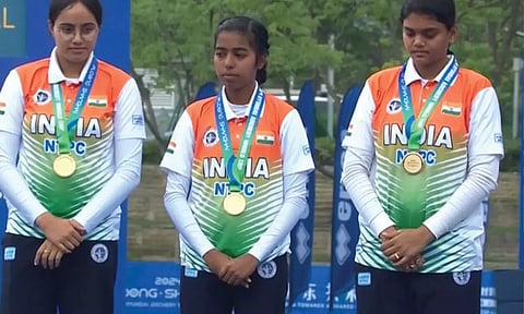 உலகக் கோப்பை வில்வித்தை போட்டிகள்: 3 தங்க பதக்கங்களை வென்று அசத்திய இந்திய அணி