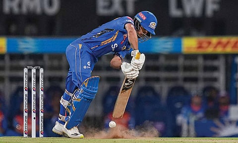 ஐ.பி.எல். 2024: நேஹல் வதீரா, டிம் டேவிட் அதிரடியால் 144 ரன்களை குவித்தது மும்பை இந்தியன்ஸ்