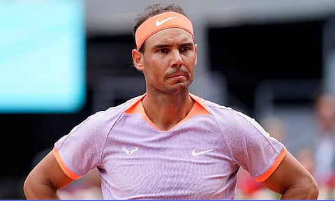 மேட்ரிட் ஓபன் டென்னிஸ்: அதிர்ச்சி தோல்வி அடைந்த நடால், ஸ்வரேவ்