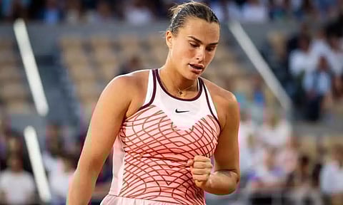 மேட்ரிட் ஓபன் டென்னிஸ்: அரையிறுதிக்கு முன்னேறினர் சபலென்கா, ரிபாகினா