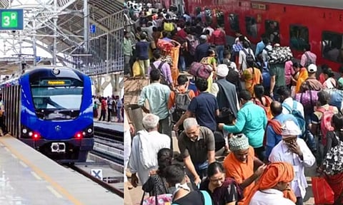 அடிக்கிற சூட்டில் குளு, குளு மெட்ரோ பயணம் - ஏப்ரலில் மட்டும் 81 லட்சம் பேர்
