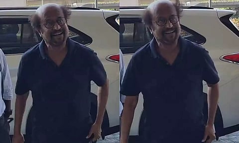 சிங்கம் ஒன்று புறப்பட்டதே - வேட்டையன் படப்பிடிப்பிற்கு கிளம்பிய ரஜினிகாந்த்