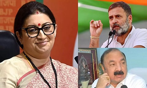 தேர்தலுக்கு முன்னதாகவே அமேதியில் காங்கிரஸ் தோல்வியை ஒப்புக் கொண்டுள்ளது: ஸ்மிரிதி இரானி