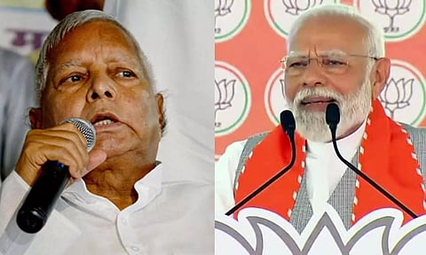 கோவில், மசூதி, தாலி, பசு, எருமை: இதுதான் தற்போது பிரதமருக்கு பிடித்த வார்த்தைகள்- லாலு பிரசாத்