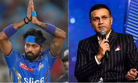 ஹர்திக் பாண்டியா மீது மும்பை அணி நிர்வாகம் நடவடிக்கை எடுக்க வேண்டும்- சேவாக்