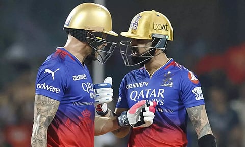 13.4 ஓவரில் இலக்கை எட்டி ஆர்சிபி அபார வெற்றி