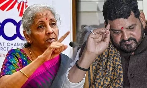 'பிரிஜ் பூஷன் மீதான குற்றம் நிரூபிக்கப்படவில்லை'- அவரது மகனுக்கு சீட் கொடுத்தது பற்றி நிர்மலா சீதாராமன் கருத்து