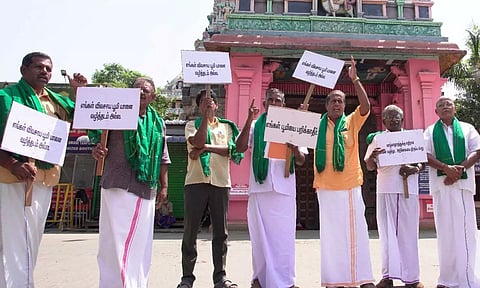 'விவசாய நிலங்களை யானை வழித்தடமாக பரிந்துரைத்த வனத்துறை'- தொண்டாமுத்தூர் விவசாயிகள் கண்டனம்