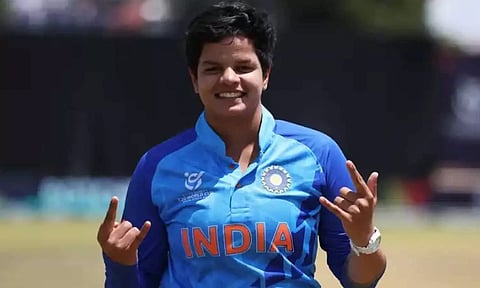 இளம் வயதில் 100-வது சர்வதேச போட்டி: வரலாற்று சாதனை படைத்த ஷஃபாலி வர்மா