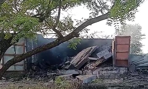 சிவகாசி அருகே மேலும் ஒரு பட்டாசு ஆலையில் வெடிவிபத்து