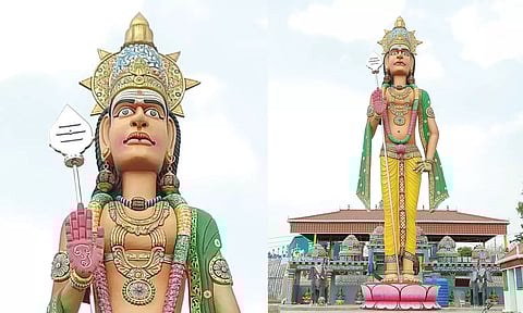 சேலத்தில் சர்ச்சைக்குள்ளான முருகன் சிலையை புனரமைக்க கோவில் நிர்வாகம் முடிவு