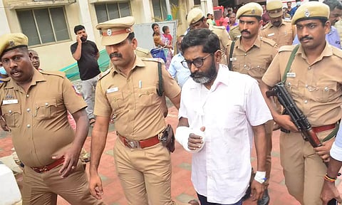 ஜெயிலில் என் உயிருக்கு ஆபத்து- சவுக்கு சங்கர் திடீர் கோஷம்