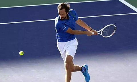 இத்தாலி ஓபன் டென்னிஸ்: மெத்வதேவுக்கு அதிர்ச்சி அளித்த அமெரிக்க வீரர்