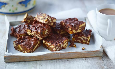 பிஸ்கெட்டை வைத்து சாக்லேட் பர்ஃபியா....?