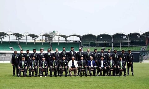 டி20 உலகக் கோப்பையில் கலந்து கொள்ள அமெரிக்கா புறப்பட்ட வங்காளதேசம் கிரிக்கெட் அணி