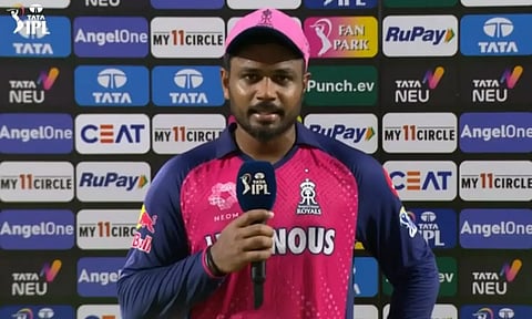 தொடர்ச்சியாக ராஜஸ்தான் 4-வது தோல்வி: பேட்ஸ் மேன்கள் மீது சஞ்சு சாம்சன் பாய்ச்சல்