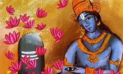 சிவனை வணங்கியதால் சுதர்சனனை வீட்டை விட்டு துரத்திய தந்தை