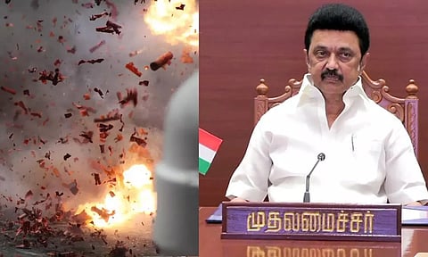 பட்டாசு குடோனில் வெடிவிபத்து- முதலமைச்சர் மு.க.ஸ்டாலின் இரங்கல்