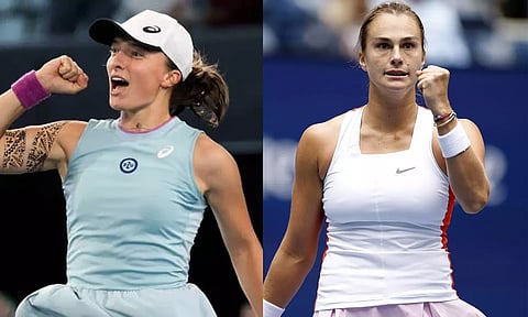 இத்தாலி ஓபன் டென்னிஸ்: இறுதிப்போட்டிக்கு முன்னேறிய ஸ்வியாடெக், சபலென்கா