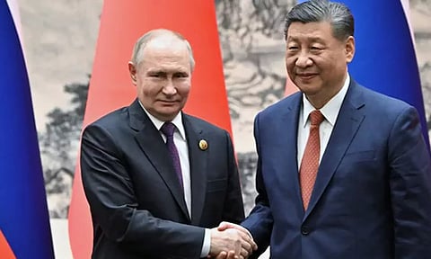 உக்ரைன் மீதான போருக்கு அரசியல் ரீதியில் தீர்வு காணப்படும்: ரஷியா, சீனா கூட்டறிக்கை