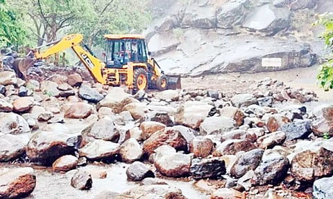 புளியஞ்சோலை வனப்பகுதிக்கு சுற்றுலா பயணிகள் வர தடை