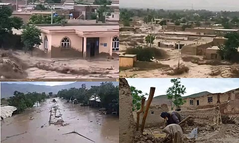 ஆப்கானிஸ்தானில் வெள்ளப்பெருக்கில் சிக்கி 50 பேர் பலி.. 2000 வீடுகள் நாசம்