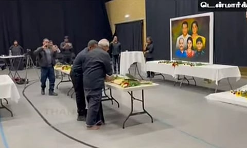 டென்மார்க்கில் முதல் முறையாக பிரபாகரனுக்கு வீரவணக்க நிகழ்வு