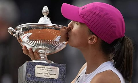 இத்தாலி ஓபன் டென்னிஸ்: சாம்பியன் பட்டம் வென்றார் ஸ்வியாடெக்