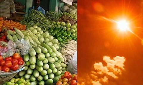 ஒருபுறம் கோடை வெயில் - மறுபுறம் காய்கறி விலை உயர்வு - பொதுமக்கள் கடும் அவதி