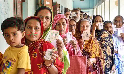 5ம் கட்ட பாராளுமன்ற தேர்தல்- 3 மணி நிலவரப்படி 47.53% வாக்குப்பதிவு