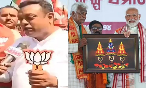 "பூரி ஜெகநாதர் கடவுளே எங்கள் மோடியின் பக்தர்தான்"- பாஜக தலைவரின் சர்ச்சை பேச்சு