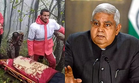 ஈரான் அதிபர் இறுதிச்சடங்கில் இந்திய துணை ஜனாதிபதி கலந்து கொள்கிறார்