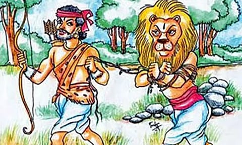 நரசிம்மரையே கட்டி வைத்த வேடனின் கதை பற்றி தெரியுமா?