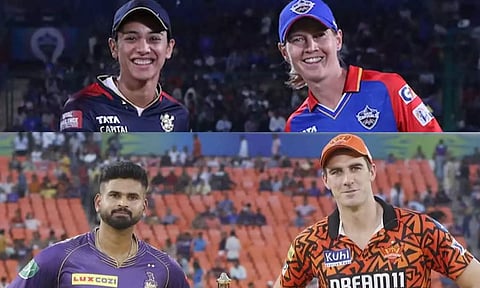 என்ன ஒரு ஒற்றுமை.. 2024 WPL - IPL இறுதி போட்டியில் நடந்த சுவாரஸ்யம்