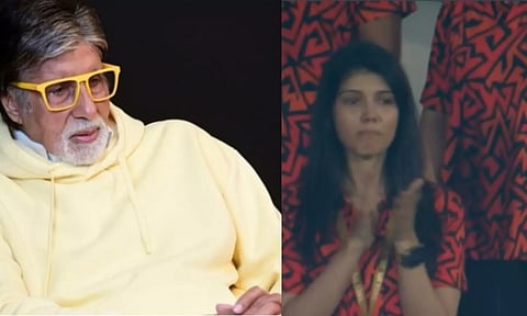 காவ்யா மாறனுக்காக வருந்துகிறேன்.. ஐதராபாத் தோல்வி குறித்து அமிதாப் பச்சன் சொன்னது இதுதான்