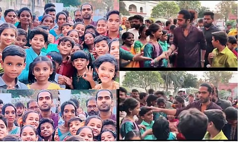 குழந்தையாகவே மாறிய சிம்பு - வைரலாகும் தக் லைஃப் வீடியோ