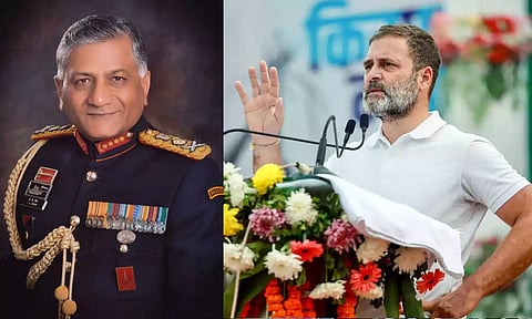 ராகுல்காந்தி ராணுவத்தில் பணியாற்றிவிட்டு, அக்னிபாத் பற்றி பேசட்டும்: அமைச்சர் வி.கே.சிங்