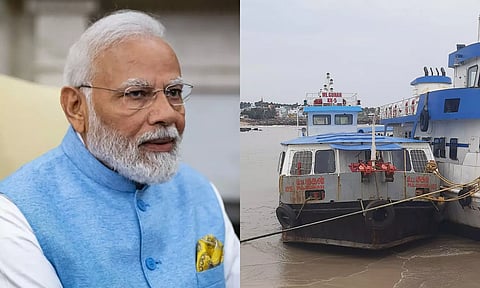 விவேகானந்தர் மண்டபத்துக்கு பிரதமர் மோடி செல்லும் படகு சீரமைப்பு