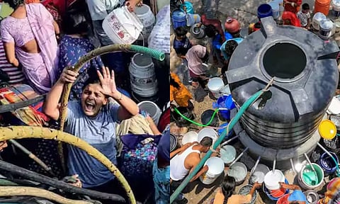 தண்ணீர் பஞ்சத்தில் தத்தளிக்கும் தேசிய தலைநகரம்.. மக்களுக்கு அதிரடி உத்தரவு போட்ட அரசு