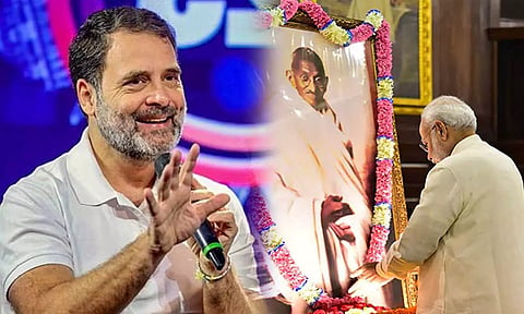 'காந்தி' திரைப்படத்திற்கு முன்பு காந்தியை யாருக்கும் தெரியாதா? - மோடியை கலாய்த்த ராகுல்காந்தி