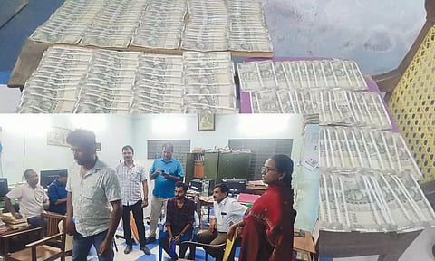 லஞ்ச ஒழிப்பு சோதனை: கொட்டாரம் சார்பதிவாளர்-அலுவலக உதவியாளர் மீது வழக்குப்பதிவு