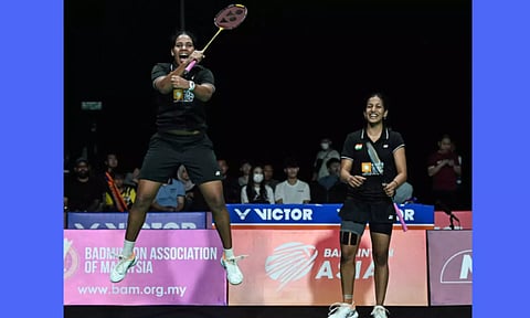 சிங்கப்பூர் ஓபன் பேட்மிண்டன்: இந்திய ஜோடி அரையிறுதிக்கு முன்னேற்றம்