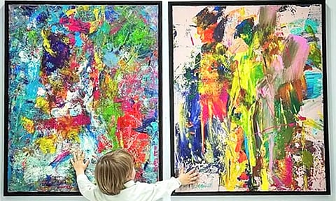 ரூ.5.8 லட்சத்திற்கு ஏலம் போன 2 வயது சிறுவனின் ஓவியம்