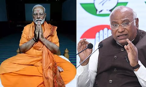 மோடியின் தியானம் அரசியல் நாடகம்.. உண்மையான பக்தராக இருந்தால் இதை செய்யட்டும் - கார்கே தாக்கு