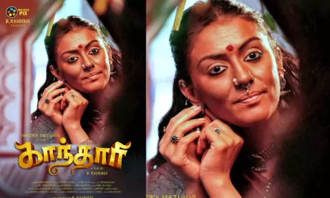 ஹன்சிகாவின் புதுதோற்றம் - காந்தாரி படத்தின் அப்டேட்