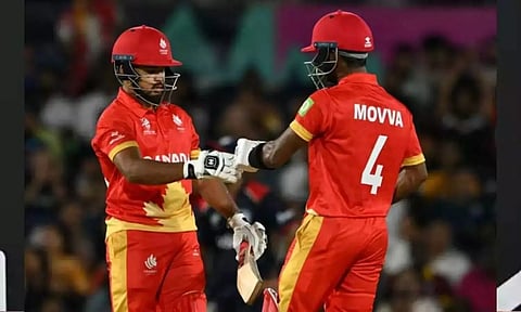 டி20 உலகக் கோப்பை: அமெரிக்காவுக்கு 195 ரன்களை இலக்காக நிர்ணயித்தது கனடா