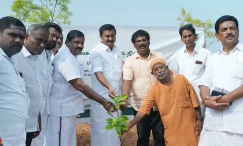 ஈஷாவின் காவேரி கூக்குரல் இயக்கம் மூலம் 3 லட்சம் மரக்கன்றுகள் நடத்திட்டம்!- சாமிநாதன் தொடங்கி வைத்தார்