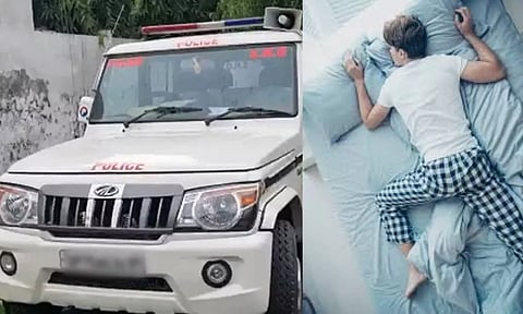 திருட சென்ற வீட்டிலேயே அசந்து தூங்கிய திருடன் - அலேக்காக தூக்கிய போலீஸ்