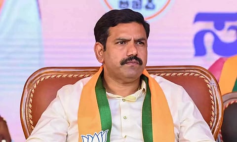 கர்நாடகத்தில் காங்கிரசுக்கு மக்கள் தக்க பாடம் புகட்டியுள்ளனர்- விஜயேந்திரா பேட்டி